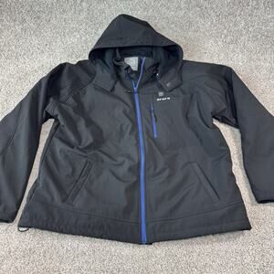 Ororo Jacket Mens Size XXL Black Heated NO BATTERY